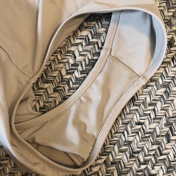 NWT Aerie Macrame Tan Swimsuit - Picture 6 of 6